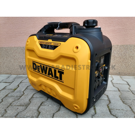 DXGNi35E Dewalt jednofázová odhlučnená elektrocentrála - invertor s elektrickým štartovaním