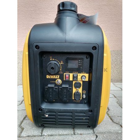 DXGNi35E Dewalt jednofázová odhlučnená elektrocentrála - invertor s elektrickým štartovaním