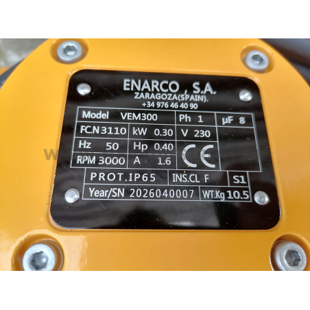 VET 150 Enar príložný vibrátor elektrický 380V
