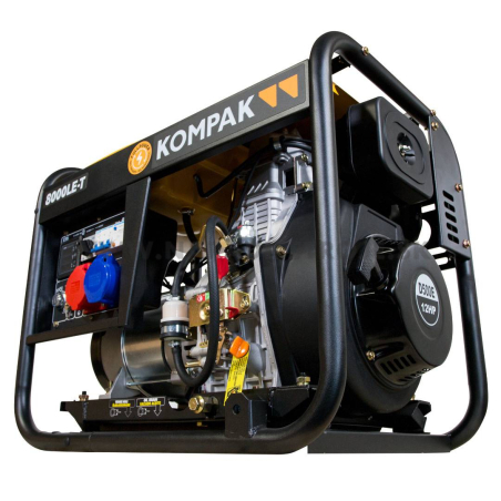 K8000LE-T Kompak trojfázová dieselová elektrocentrála s AVR, elektroštart