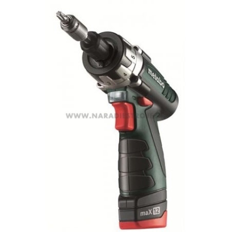 PowerMaxx 12 Basic Metabo 10,8-Voltová Aku-vŕtačka so skrutkovačom