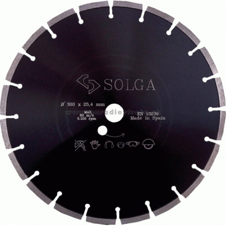 PRO Laser Solga diamantový kotúč na abrazívne materiály Profesional / suchý rez
