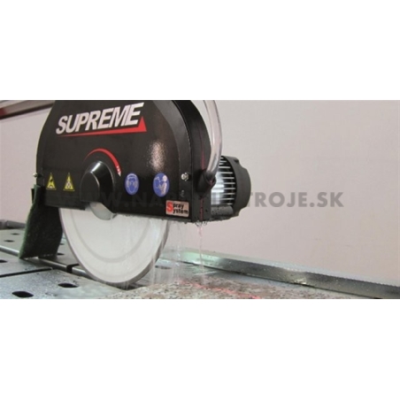 SUPREME 85S BATTIPAV portálová stavebná píla s laserom a kolieskami