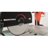 SUPREME 85S BATTIPAV portálová stavebná píla s laserom a kolieskami
