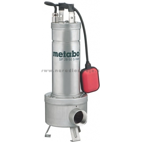 DP 28-50 S Inox Metabo stavebné kalové čerpadlo pre nepretržitú prevádzku