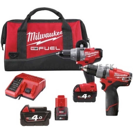 M18 CPP2B-522B Milwaukee FUEL™ sada akumulátorových skrutkovačov