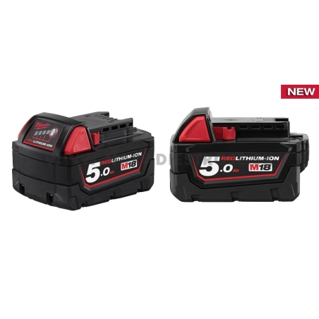 M18 B5 Milwaukee akumulátor 18V/5Ah RED Li-Ion