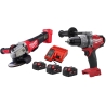 M18 SET2A-503W Milwaukee FUEL aku sada / vŕtačka, brúska, 3x M18 B5 Ah aku