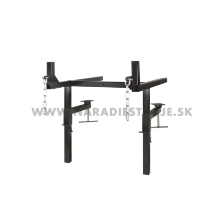 Gumený sklz na stavebnú suť s kovovou hornou násypkou Rubi - KANGURO 88811