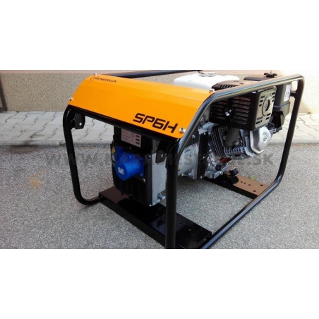 SP6H Generga jednofázová elektrocentrála s motorom Honda GX 390