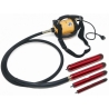 DINGO+TDX3m+AX40mm Enar mechanický ponorný vibrátor na vibrovanie betónu