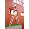 3x8 Higher univerzálny výsuvný hliníkový rebrík