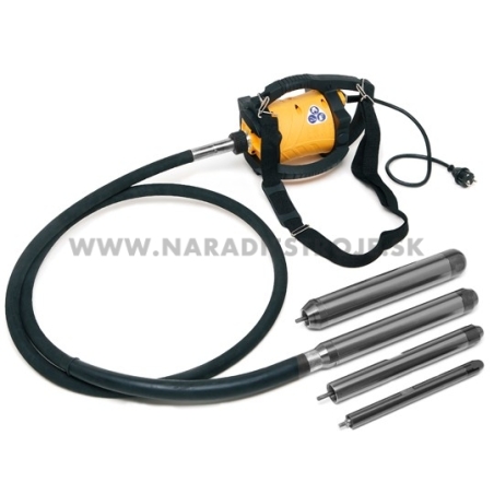 DINGO+TDX3m+AX40mm Enar mechanický ponorný vibrátor na vibrovanie betónu