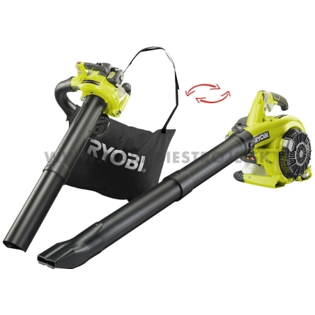 RBV 26 B Ryobi vysávač / fúkar s benzínovým motorom