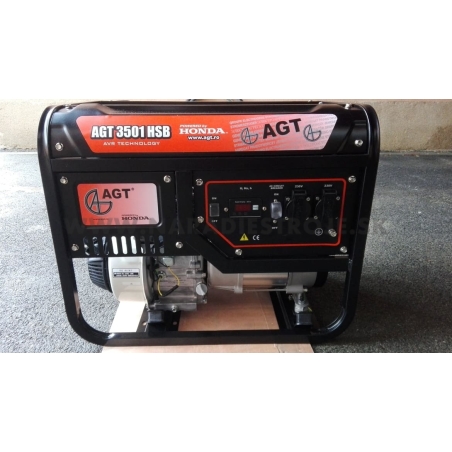 3501 HSB TTL GP AGT jednofázová elektrocentrála s motorom Honda GP 200