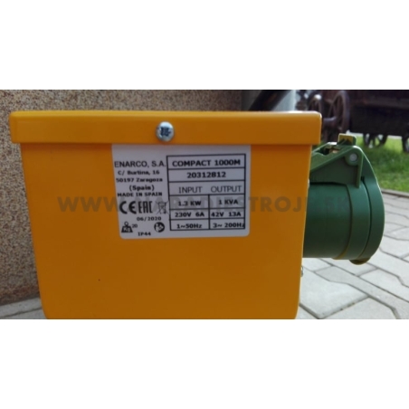 AFE 1000MT Compact Enar (230V) menič frekvencie a napätia pre vysokofrekvenčný ponorný vibrátor na betón