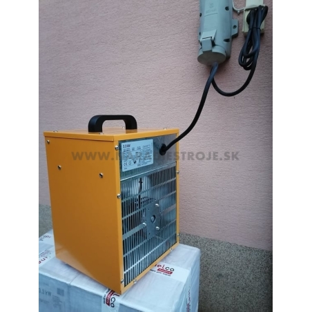 Heater 3.3KW Inelco elektrický ohrievač s ventilátorom profesionálny