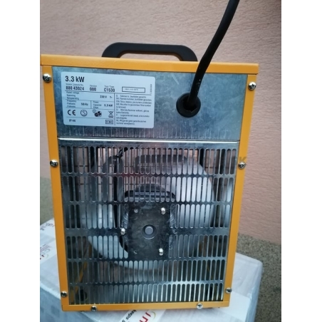 Heater 3.3KW Inelco elektrický ohrievač s ventilátorom profesionálny