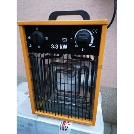 Heater 3.3KW Inelco elektrický ohrievač s ventilátorom profesionálny