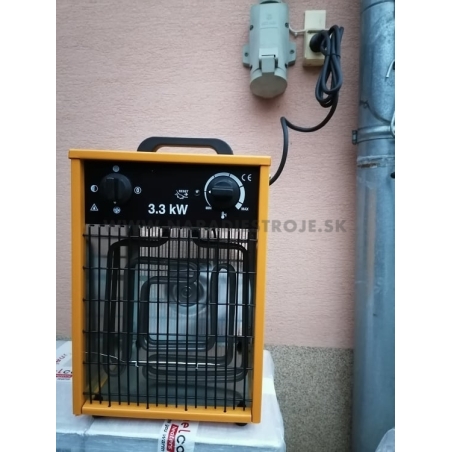 Heater 3.3KW Inelco elektrický ohrievač s ventilátorom profesionálny